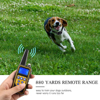 PER 1-2-3 CANI⭐COLLARE TELECOMANDO 800m ADDESTRAMENTO CANE SCOSSA,ELETTRICO LCD