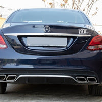 Alette laterali per paraurti posteriore Flics per Mercedes Classe C W205 (2014-2