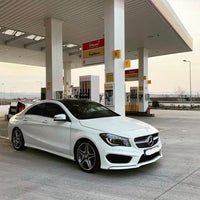 per MERCEDES CLA C117 W117 2016-2019 GRIGLIA SILVER - NERA DIAMANTATA ANTERIORE