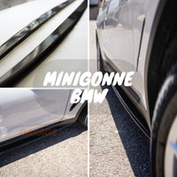 Sotto Minigonne per BMW X1 X2 X3 X4 X5  *M look* Laterali sotto porta NERO