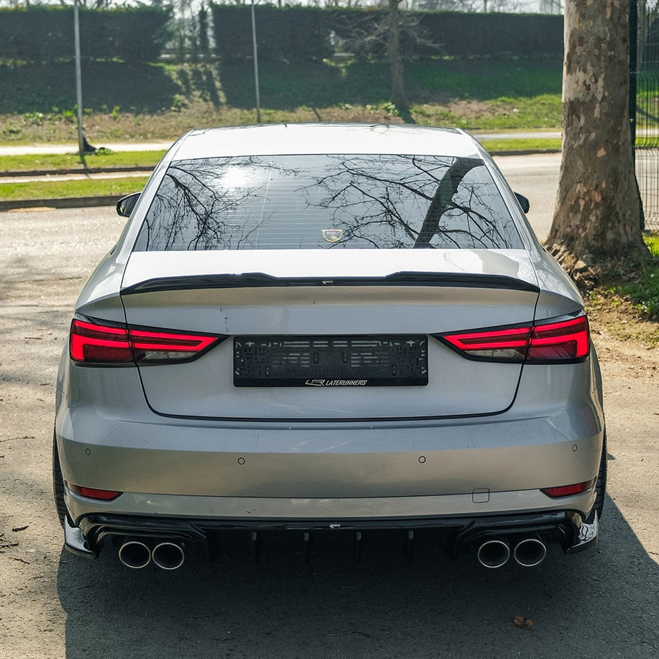 Diffusore posteriore per AUDI A3 Sedan 8V Facelift 2016-2020