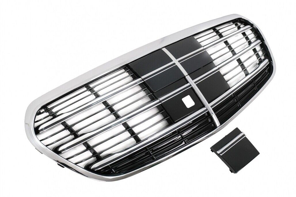Griglia anteriore per limousine Mercedes Classe S W223 (dal 2020 in poi).