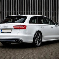 DIFFUSORE S6 per AUDI A6 C7 (2012-2015) sia AVANT che BERLINA -> ABS SILVER