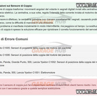 ✅Sensore di coppia Angolo Sterzo Fiat Punto Steering Torque Drehmoment Sensor