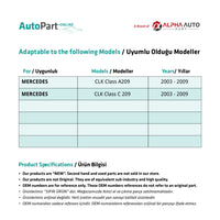 Kit Riparazione Alzacristalli Porta Ant. Sinistra Mercedes CLK