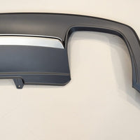 DIFFUSORE Silver LOOK S4 per AUDI A4 B8 2012-2015 con paraurti S-LINE Output 2+2