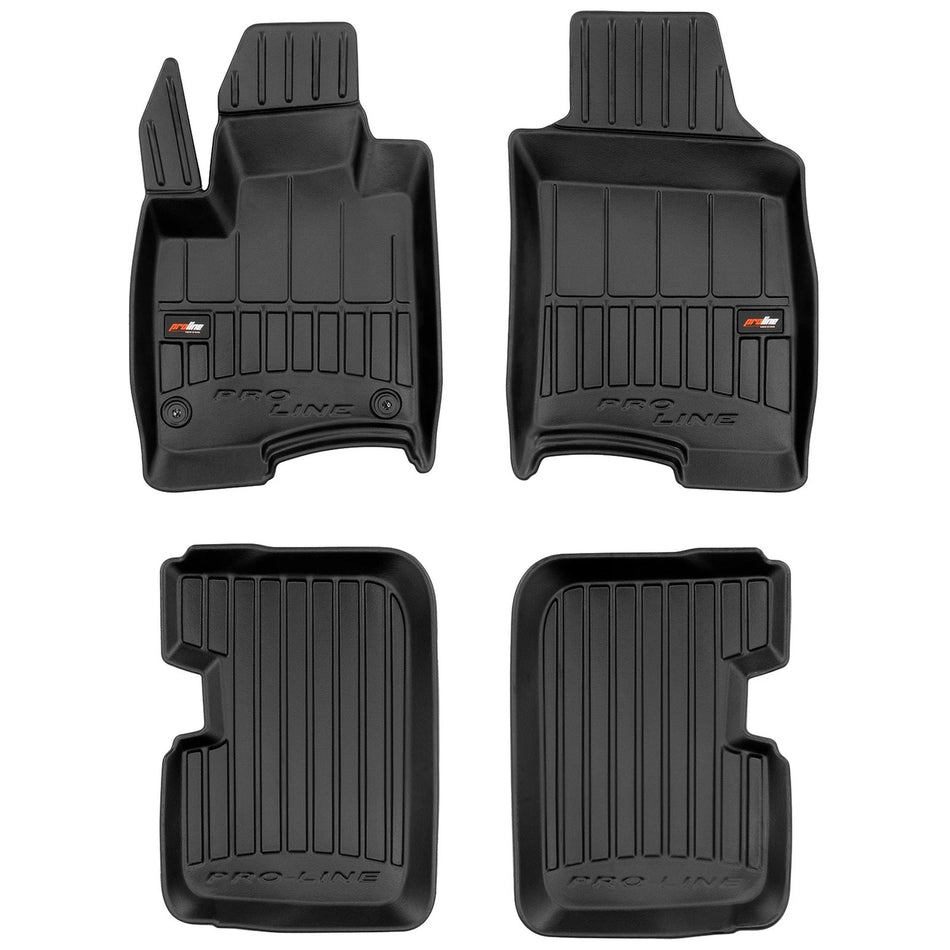 Tappetini Auto TPE Frogum Pro-Line per Fiat Panda III dal 2011 TPE set di tappet