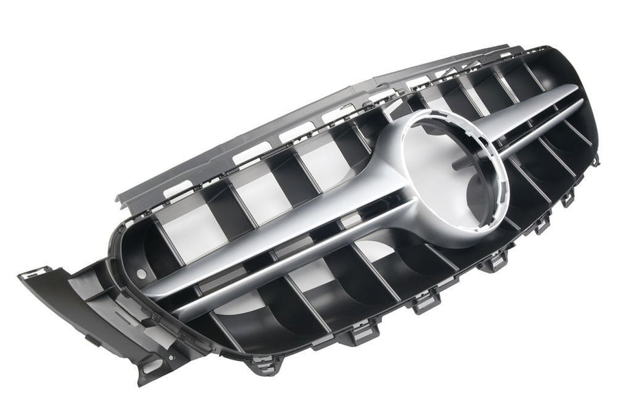 Griglia Sport per Mercedes W213 C238 E63 AMG Ottica Argento