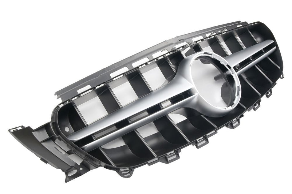 Griglia Sport per Mercedes W213 C238 E63 AMG Ottica Argento