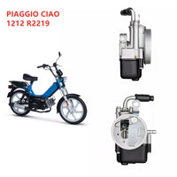 Carburatore 12 mm 2T Piaggio Boxer Ciao Si Vespa 50cc SHA 12.12 12mm