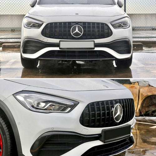 per Mercedes GLA H247 AMG Sport Griglia Radiatore GT Nero