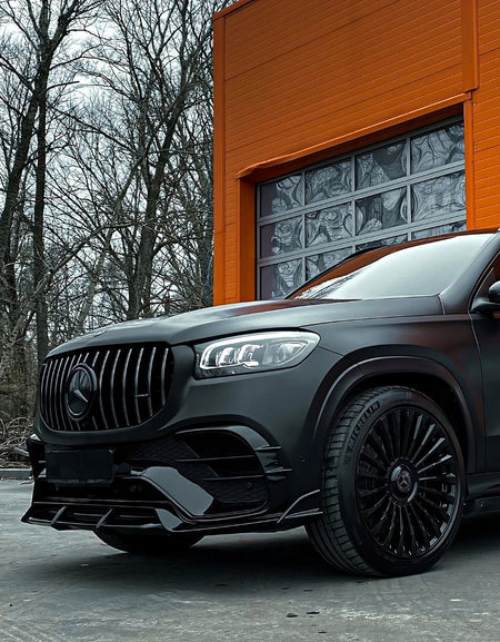 Griglia Panamerica SILVER GTR AMG Look per Mercedes GLE W167 2019-2023 – vista 4