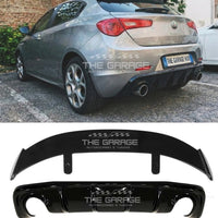 Bodykit Completo per Giulietta SPOILER + DIFFUSORE + LAMA / Stile Quadrifoglio