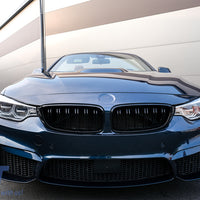 Griglie renali centrali per BMW Serie 4 F32 F33 F36 (2013-03.2019) Doppia strisc