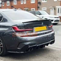 DIFFUSORE +2 TERMINALI INOX *Look M3* per BMW Serie 3 G20/G80M Performance