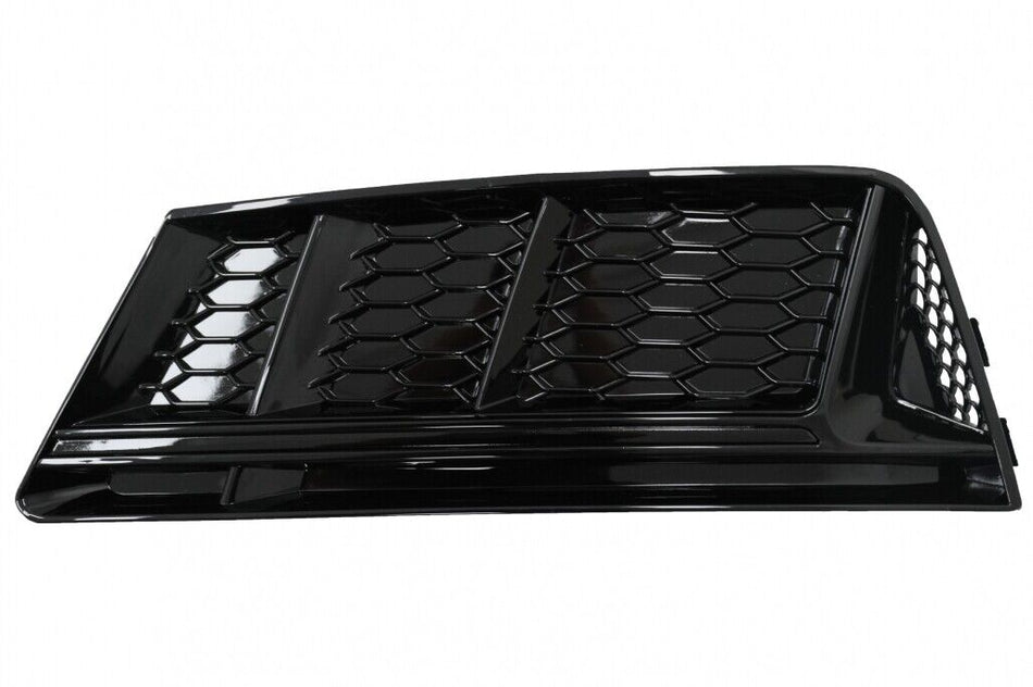 Paraurti Inferiore Griglia Coperture Griglie Laterali per Audi A4 B9 Berlina Ava