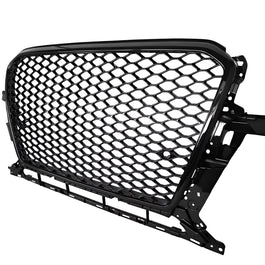 Griglia Radiatore Look RS Q5 per Audi Q5 8R (2009 - 2016) Nero Lucido