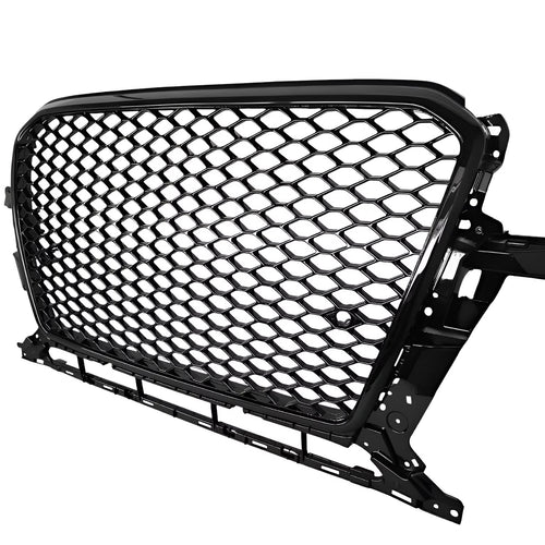 Griglia Radiatore Look RS Q5 per Audi Q5 8R (2009 - 2016) Nero Lucido