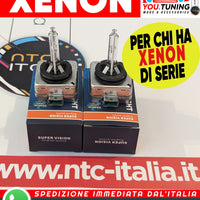 2 Lampadine BI-XENON D3S, Luci Auto 10000LM SUPER LUMINOSE XENON 6000 K