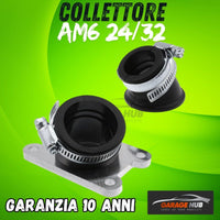 COLLETTORE ASPIRAZIONE AM6 MINARELLI, PIAGGIO 50 2T PWK PHBG PHBN PHBH PHVA VHSH