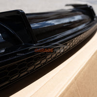 DIFFUSORE *RS-5 LOOK* per AUDI A5 dal 2017 per paraurti SLINE NERO LUCIDO ABS
