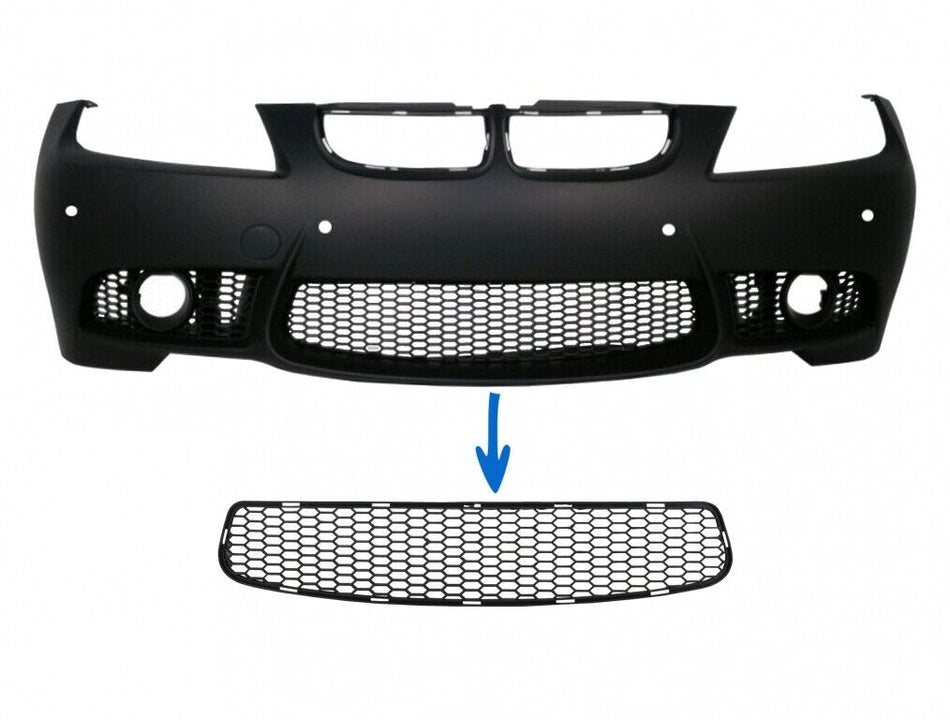 Griglia centrale inferiore paraurti anteriore per BMW serie 3 E90 E91 pre-LCI (2