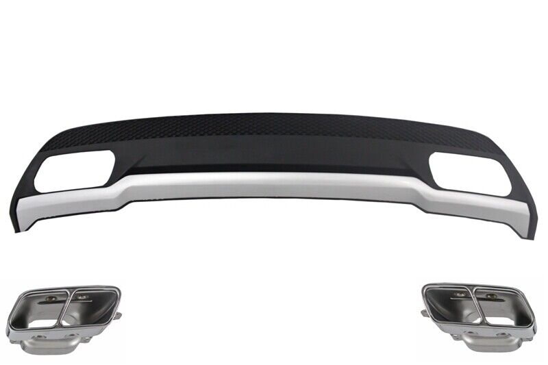 Diffusore Posteriore e Terminali di Scarico per Mercedes Classe A W176 (2012-201