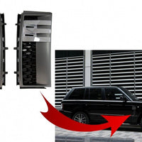 Griglie di ventilazione laterali per Range Rover Vogue III L322 (2002-2012) Nero