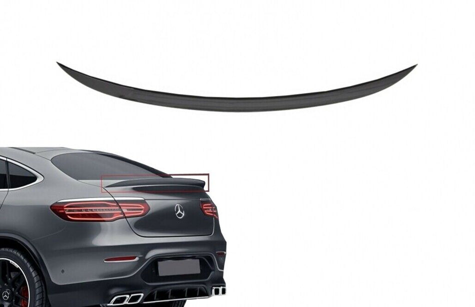 Spoiler per bagagliaio per Mercedes GLC Coupe C253 (2015-up) Piano Black