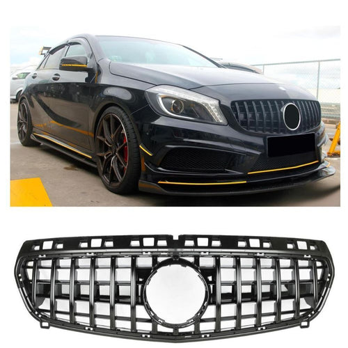 per Mercedes A W176 2012-2015 Griglia Anteriore Panamericana AMG