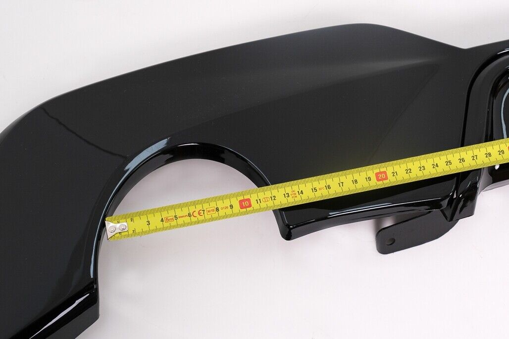 Diffusore paraurti posteriore doppia uscita per scarico singolo per BMW Serie – vista 3