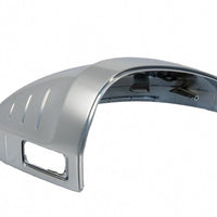 Copri specchietti per Audi A4 B9 (2016-) alloggiamento completo placcato in allu