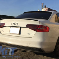 Spoiler per bagagliaio per Audi A4 B8 berlina (2008-2015) nero pianoforte