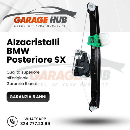 ALZACRISTALLI per BMW SERIE 3 E90 E91 MECCANISMO POSTERIORE SINISTRO 2005-2012