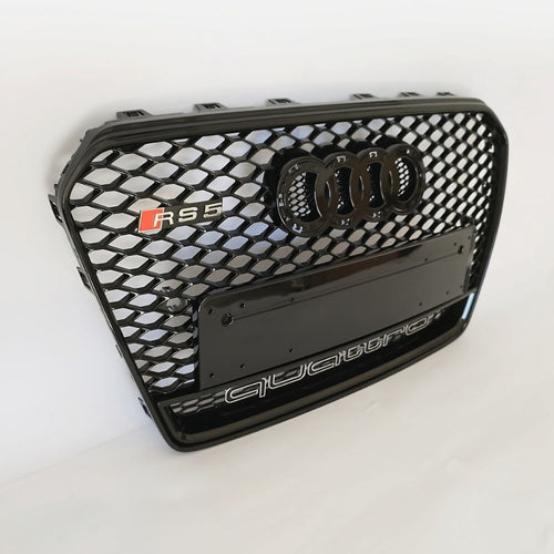 per AUDI A5 8T 2012-2016 Griglia Radiatore RS5 Look Quattro PDC