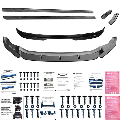 Bodykit Carrozzeria Pacchetto Sportivo per VW VOLKSWAGEN Golf MK7.5 R 2017-2020