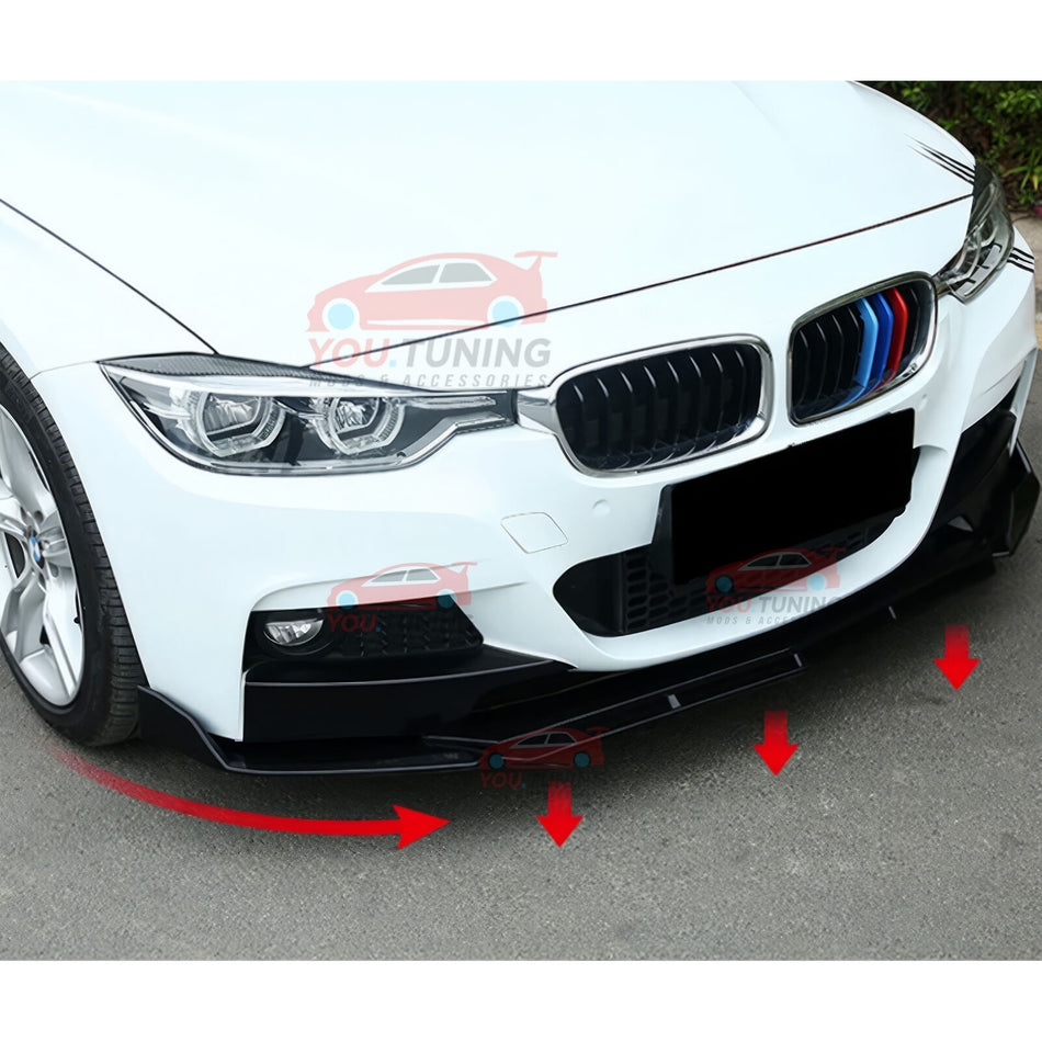 💎FRONT LIP SPOILER FRONTALE SOTTO PARAURTI BMW E90 E91 E92 E60 E84 F10 E36 E39