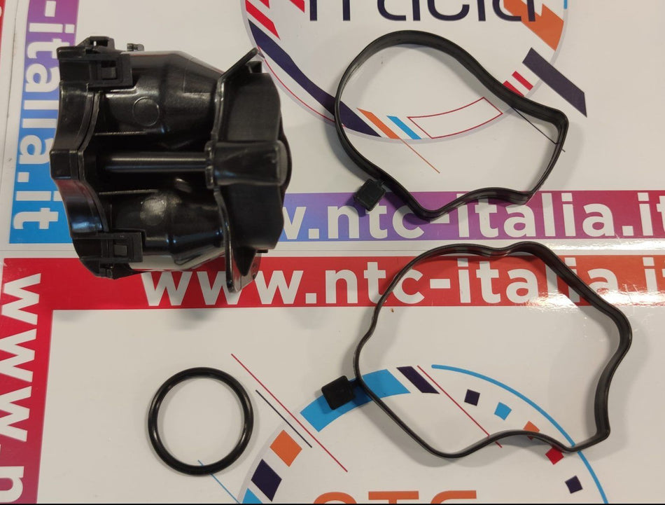 KIT GUARNIZIONI + FILTRO SFIATO VAPORI OLIO BMW 3 5 7 X3 X5 E46 E60 E61 320D ...
