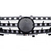 Griglia anteriore per Mercedes ML Classe M W164 (2005-2008) Nera Cromata