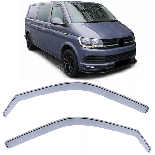 Deflettori Antivento Antivento Trasparente per VW T5 Bus Transporter 03-15
