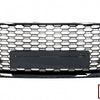 Griglia anteriore senza badge per Audi A5 F5 (2017-2019) RS Design Piano Black