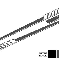 Decalcomanie laterali Adesivo in vinile Grigio scuro per Mercedes Classe C C205