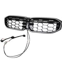GRIGLIA LED a Nido d'ape per BMW SERIE 3 G20 G28 - >2023-2025 Bianco Ghiaccio