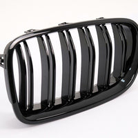 Griglie Centrali per BMW Serie 5 F10 F11 (2010-2017) Doppia Striscia M Design Ne