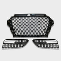 per AUDI A3 8V 2012-2016 Griglia Radiatore & Fendinebbia RS3 Look
