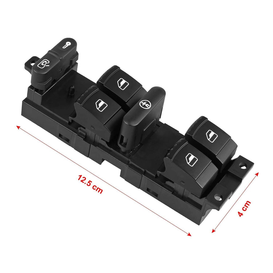 PULSANTE ALZACRISTALLI ELETTRICI VW SEAT Golf 4 5 Bora Passat B5