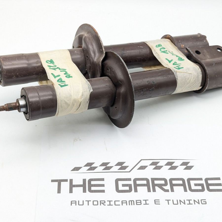 COPPIA AMMORTIZZATORI NUOVI ORIGINALI FIAT 128 FIAT ANTERIORE SINISTRA+DESTRA