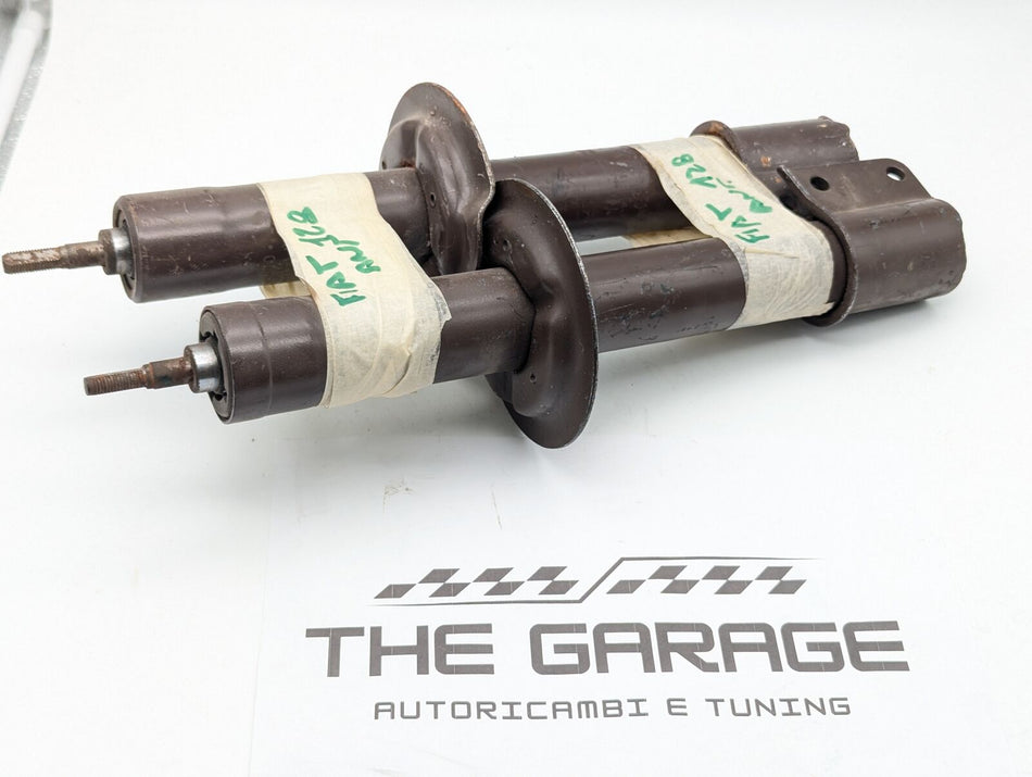 COPPIA AMMORTIZZATORI NUOVI ORIGINALI FIAT 128 FIAT ANTERIORE SINISTRA+DESTRA