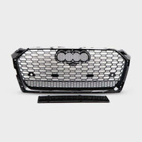 per AUDI A5 F5 2016-2019 Griglia Radiatore RS5 Quattro Look Nero