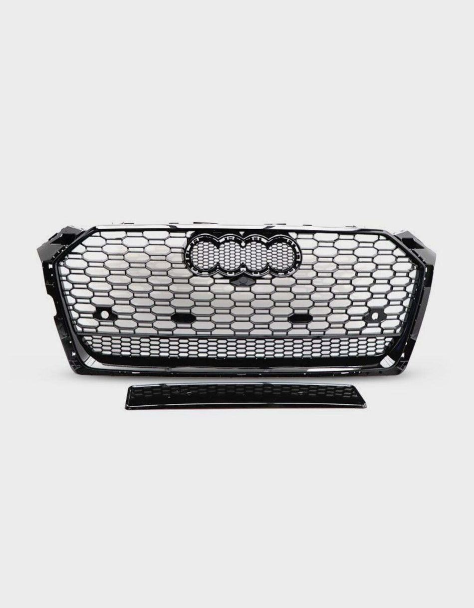 per AUDI A5 F5 2016-2019 Griglia Radiatore RS5 Quattro Look Nero